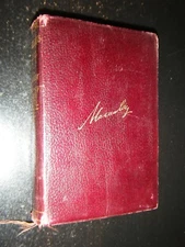 Miscellaneous Essays of Lord Macaulay Handy Sized Leather Edition John Winston