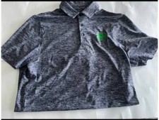 University of Notre Dame Under Armour Loose Fit Heat Gear Short Sleeved Polo - S