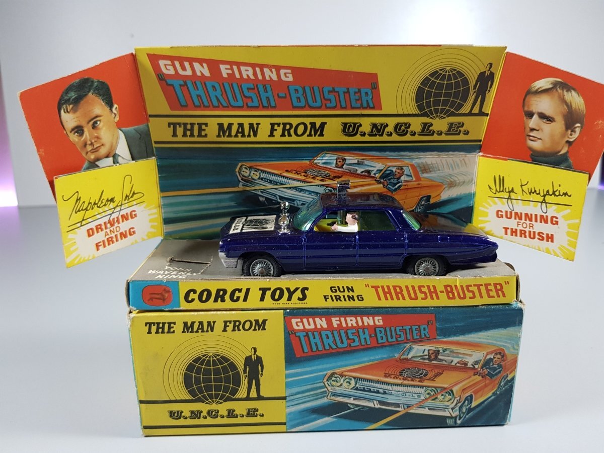 Oldsmobile Super 88 THE MAN FROM UNCLE Corgi Toys 1/43 With Box | eBay