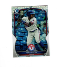 2023 Bowman Chrome Mega Box Mojo BCP 221 Yosy Galan 1st Prospect