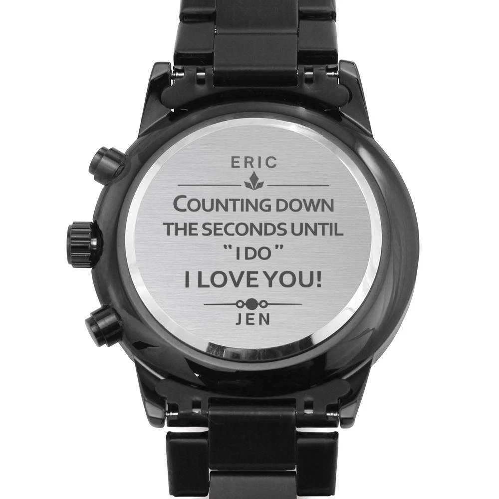 Engraved digital watch hotsell