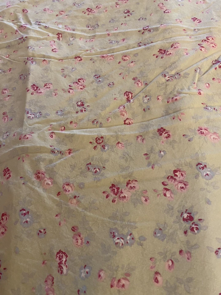 Edredón Rachel Ashwell Simply Shabby Chic COMPLETO/QUEEN Verde Rosa Floral Rosa Foto 4 de 4