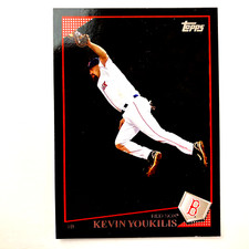Kevin Youkilis 2009 Topps Wal-Mart Black Card #115 MLB Boston Red Sox
