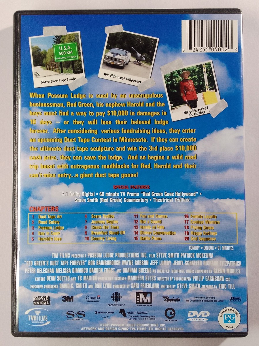 Red Green - Duct Tape Forever (DVD, Canadian) for sale