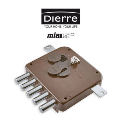 Triple lock with double map Atra Dierre Left art. SER3022 2SA