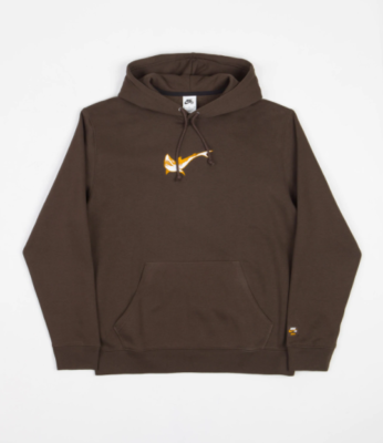 Nike SB Orange Label Oski Baroque Brown Hoodie Size: Medium -Brand New With Tags | eBay UK