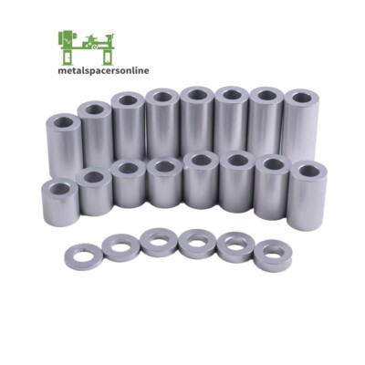 New Aluminum Spacer Bushing 5/16'' OD x 11/64'' ID--Fits M4 or #8 Screws