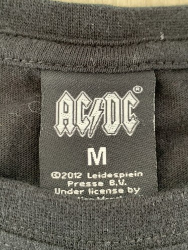 ACDC AC/DC 2012 HIGHWAY TO HELL TSHIRT SIZE M THRASH HEAVY METAL ROCK - Picture 3 of 5