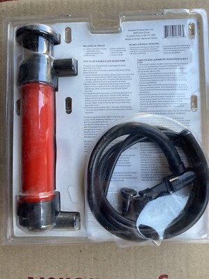 Koehler Enterprises RA990 Multi-Use Siphon Fuel Transfer Pump Kit 