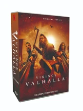 Vikings: Valhalla seasons 1-3 (2024 9-Disc Box Set)  US Seller& Fast shipping!