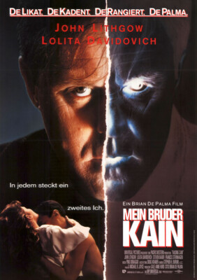 Mein Bruder Kain ORIGINAL A0 Kinoplakat  Brian de Palma / John Lithgow