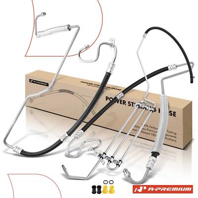 A-Premium Power Steering Pressure & Return Line Hose for Ford Focus 2000-2003