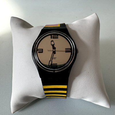 SWATCH Uhr VANISHING ACT GB212 Armbanduhr 2002 Gent mit Markenlosem Armband