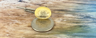 scrimshaw tie tack