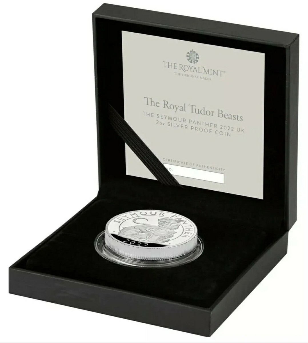 2022 2 Oz Silver £5 Great Britain Tudor Beasts SEYMOUR