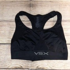 VSX Victoria  s Secret Black Adjustable Sports Bra Size XS