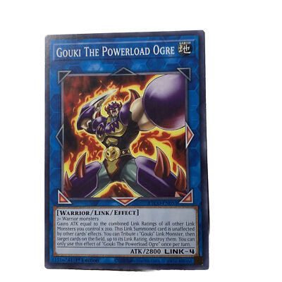 Yu-Gi-Oh! TCG Gouki The Powerload Ogre Eternity Code ETCO-EN053 1st Edition...