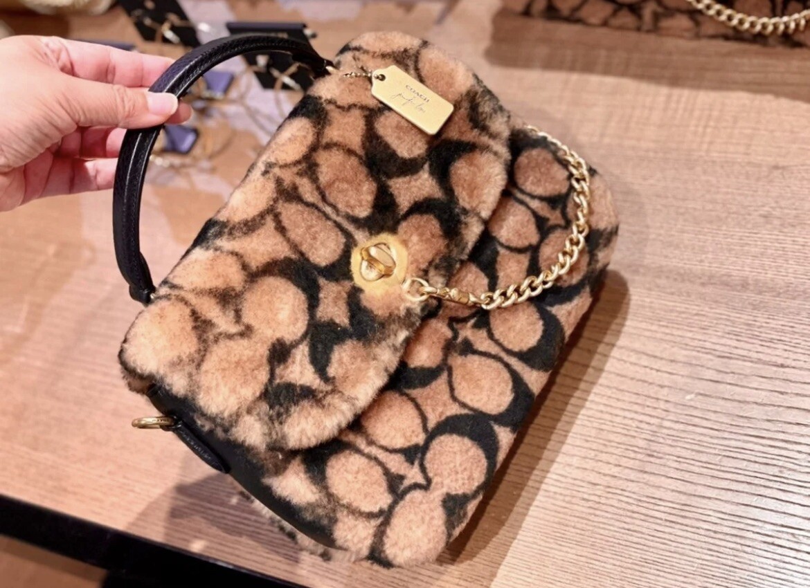 Coach X Jennifer Lopez Marlie Top Handle Satchel Signature