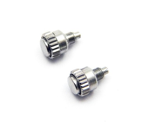 Genuine Rolex Daytona 16520 Stainless Steel Set of 2 Watch Pushers B24-P402