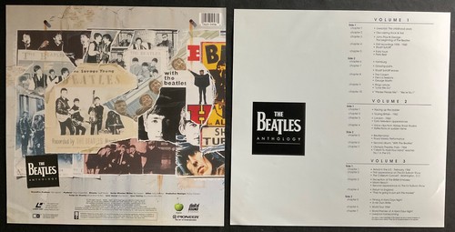 The Beatles Anthology - Complete 8 Laserdisc Box Set + LP promo posters - Ex ! - Picture 8 of 23