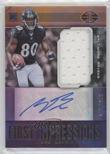 2019 Panini Illusions First Impressions Memorabilia 25/299 Miles Boykin Auto 7xr