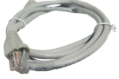 5ft CAT5e Ethernet Jumper Cable Gray RJ45 Patch Cord TIA/EIA-568B