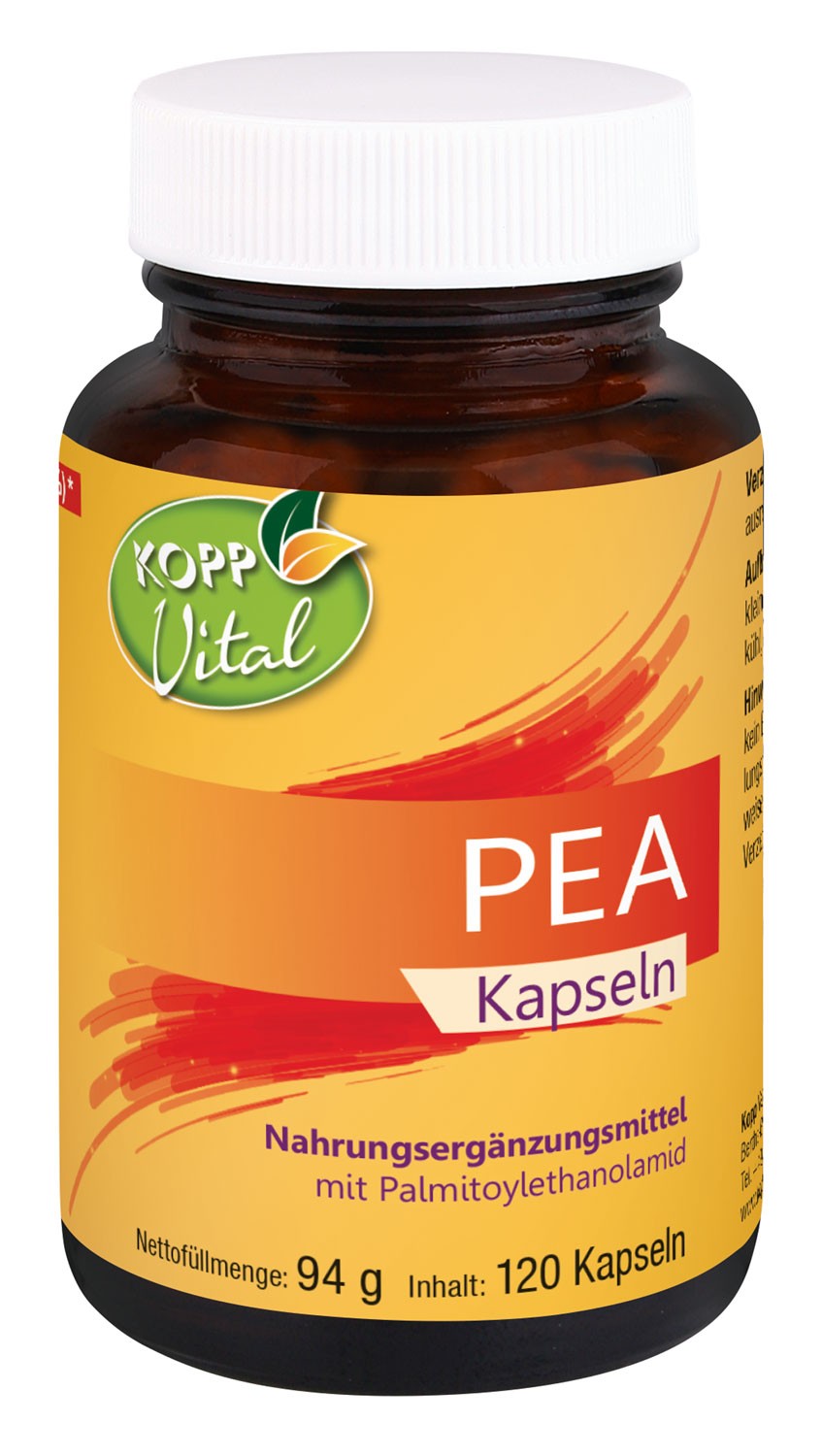 KOPP Vital® PEA Palmitoylethanolamid | 120 Kapseln | 94 g | höchste Reinheit
