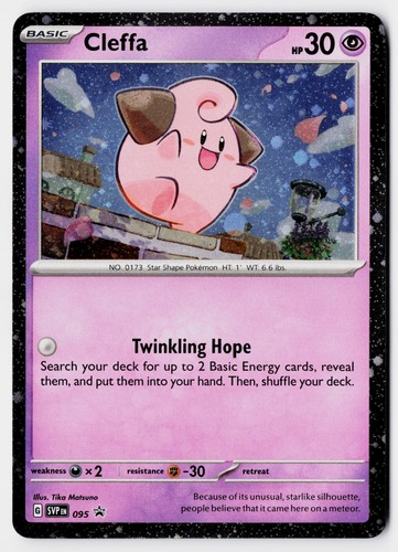 SV: Scarlet & Violet Promo Cards #095 Cleffa Holo