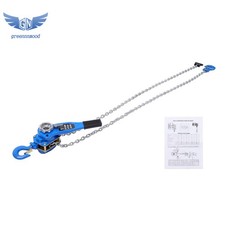 10FT Manual Lever Chain Hoist, 3/4 Ton 1650 lbs Capacity, G80 Galvanized Carbon