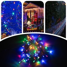 80 LED Fairy String Lights Party Christmas Tree Waterproof Outdoor Home Decor