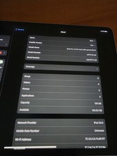 Image of iPad Pro 12.9" M2 6th Gen 128GB WiFi+Cellular On iOS 16.5