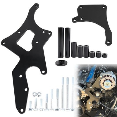 RiAiCiING LS Engine Serpentine Bracket Alternator Power Steering Pump Swap Conve