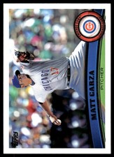 Matt Garza 2011 Topps #370 Chicago Cubs MLB READ FREE SHIPPING AutographDen