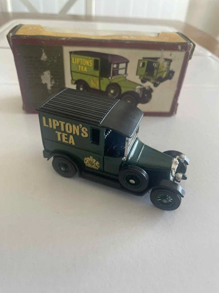 MATCHBOX ANTAÑO Y5 1927 TALBOT VAN LIPTON'S TEA LESNEY 1970 ENG COMO NUEVO EN CAJA Foto 2 de 4