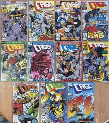 Cage Marvel Comics Lot #1 6 8 9 12 14 (1992) Luke Cage Series VF/NM