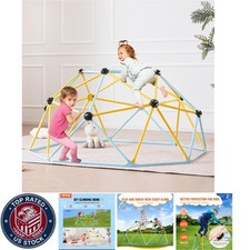Climbing Dome, 6FT Jungle Gym For Kids 3 To 9 Old, Geometric Dome Climber Play