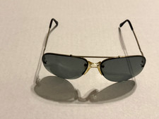 Vintage Visual Scene Sunglasses 34HA394 Pilot Aviator Gold Wire Frames
