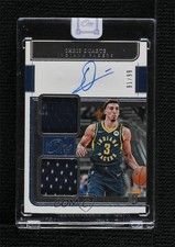 2021 Panini One and One Rookie Dual Jersey 91/99 Chris Duarte #RD-CDR Auto 7xr