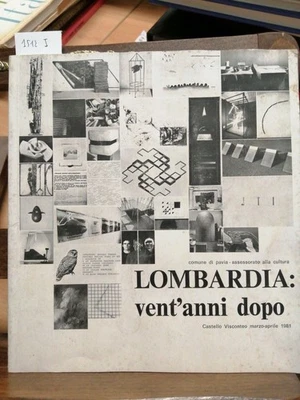 Lombardia : Vent'anni Dopo Recherches Artistiques 1960-1980 Livres Illustré 1981 - Photo 1/2