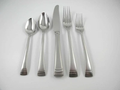 Lenox FEDERAL PLATINUM FROSTED 18/8 Stainless Flatware Your Choice of Pieces