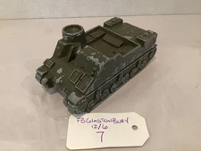 Vintage Dale Models Diecast Priest M-7 WWII armored tank military toy