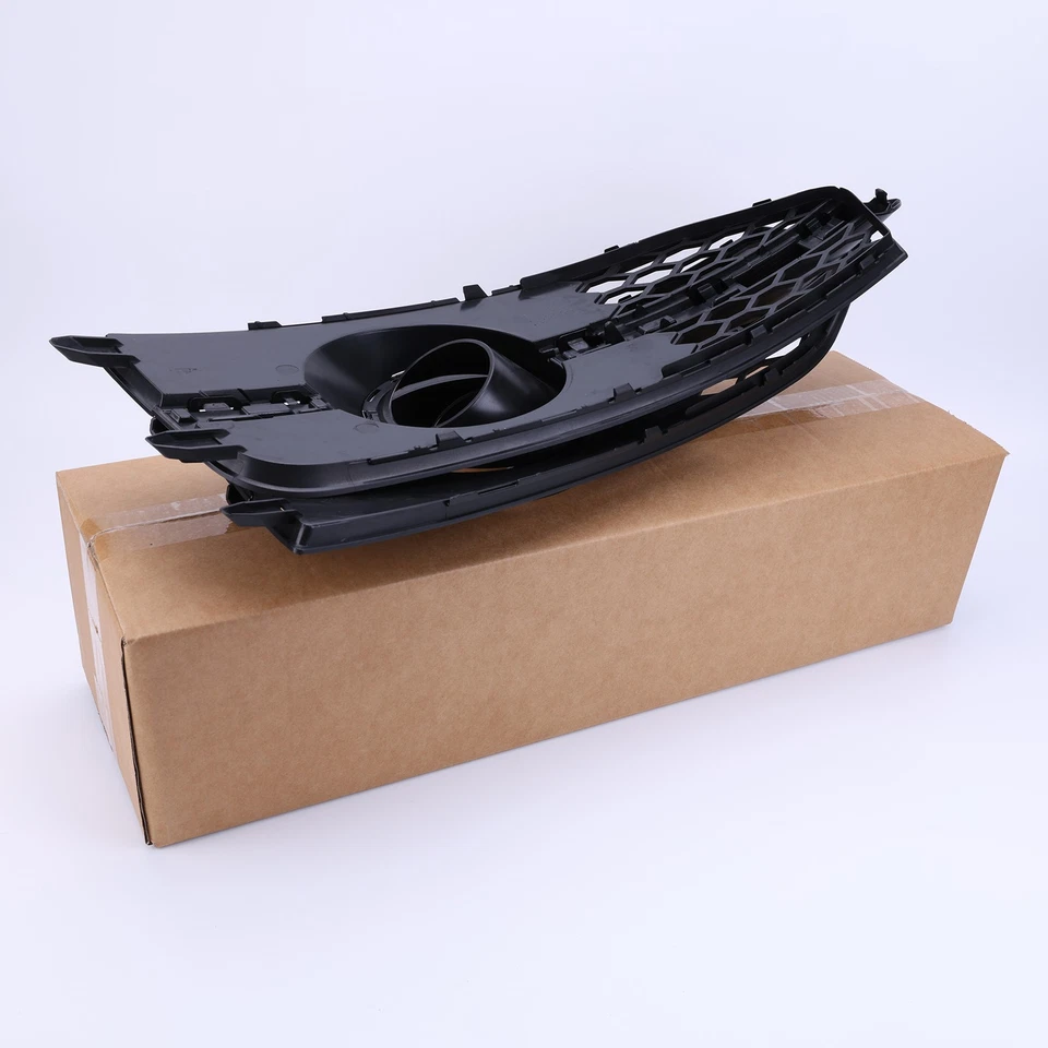 Parachoques delantero negro para Audi A7 S-Line S7 2012-15 negro luz antiniebla rejilla cubierta bisel 2X Foto 4 de 4