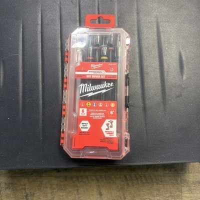 Milwaukee 49-66-4567 SHOCKWAVE Impact Duty  6'' Magnetic Nut Driver Set 6PC