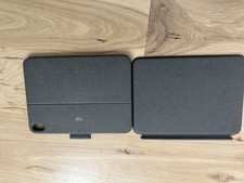 Logitech Slim Folio Keyboard Case for Apple iPad 10th Gen. - Oxford Gray