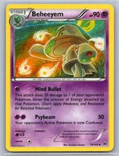 2015 Pokemon Beheeyem 74/162 Uncommon BREAKthrough NM