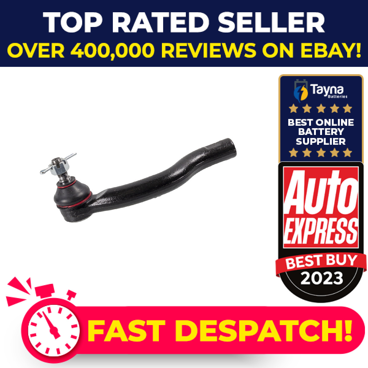 Tie / Track Rod End fits TOYOTA RAV4 2.5 Right 2012 on Joint 4504609650 Febi New