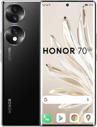 Honor 70 FNE-NX9 128GB 5G Smartphone 6.67” OLED 108MP Black Pristine Demo Unit