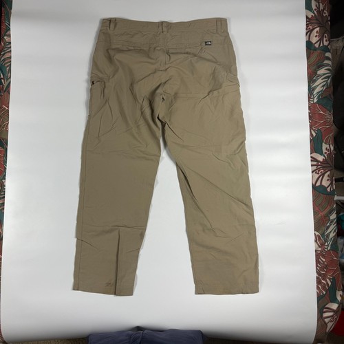 The North Face Pants Mens Size 38 Brown Nylon Lightweight Hiking Stretch Outdoor - Picture 2 of 10