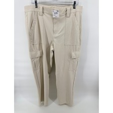 American Eagle Outfitters Womens Cargo Faux Leather Stretch Size 16 Regular