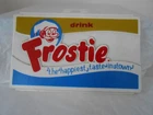 Frostie Root Beer Elf 3D Vintage Plastic Sign Advertising 7.75"x5"-1960's?